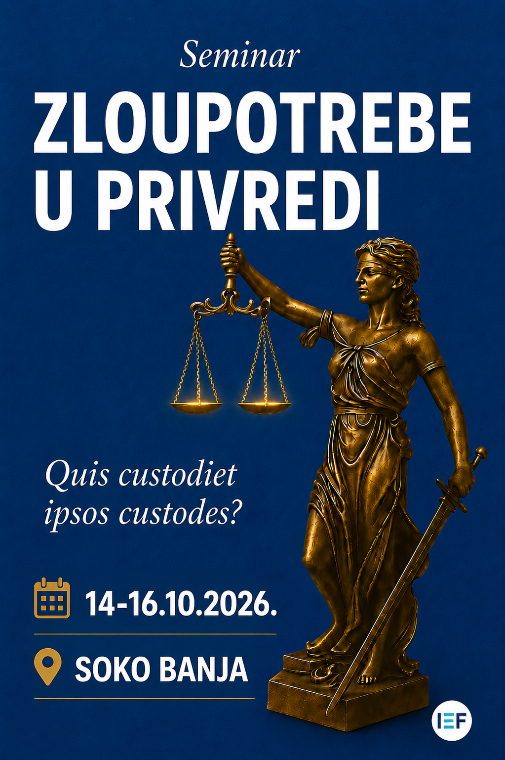 Zloupotrebe u privredi - poziv na seminar