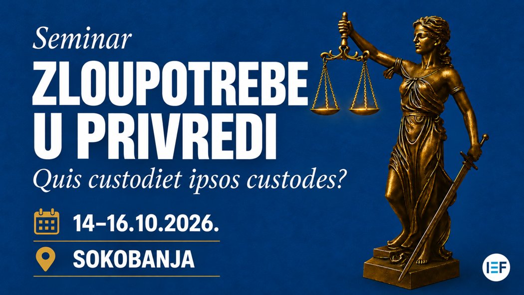 Zloupotrebe u privredi, oktobar 2026
